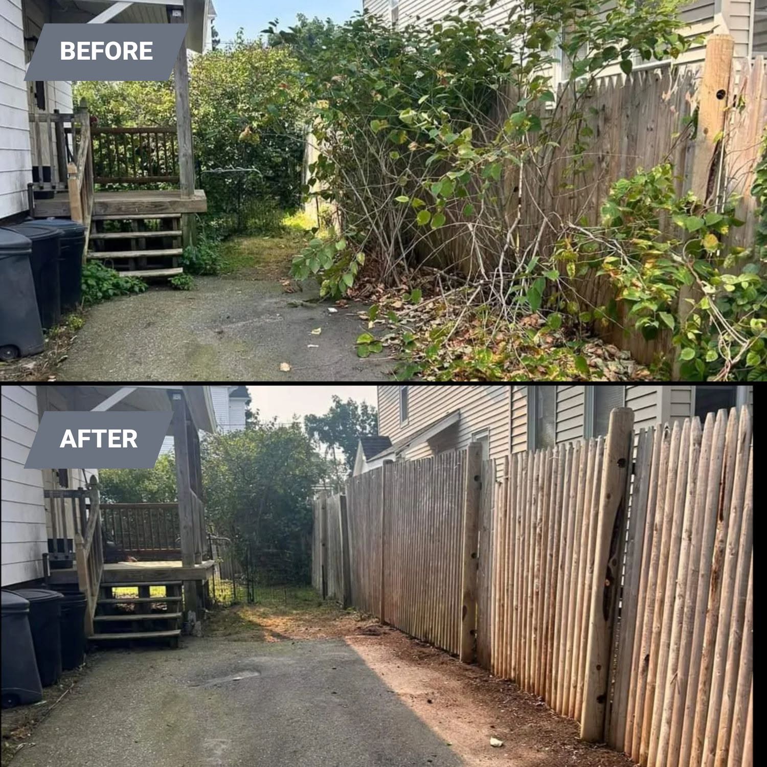 RK Outdoor Services land clearing project